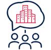 Colaboradores participando en formación cívica